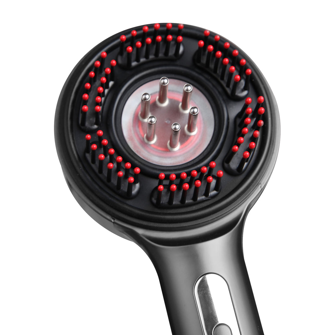 REGENERATING HAIRBRUSH MASSAGER MT6537 massaging hair and scalp brush
