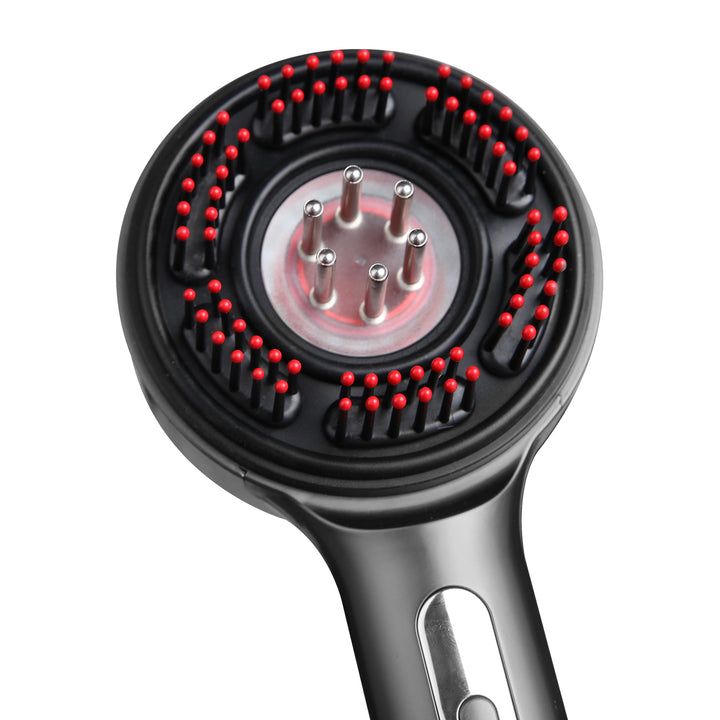 REGENERATING HAIRBRUSH MASSAGER MT6537 massaging hair and scalp brush