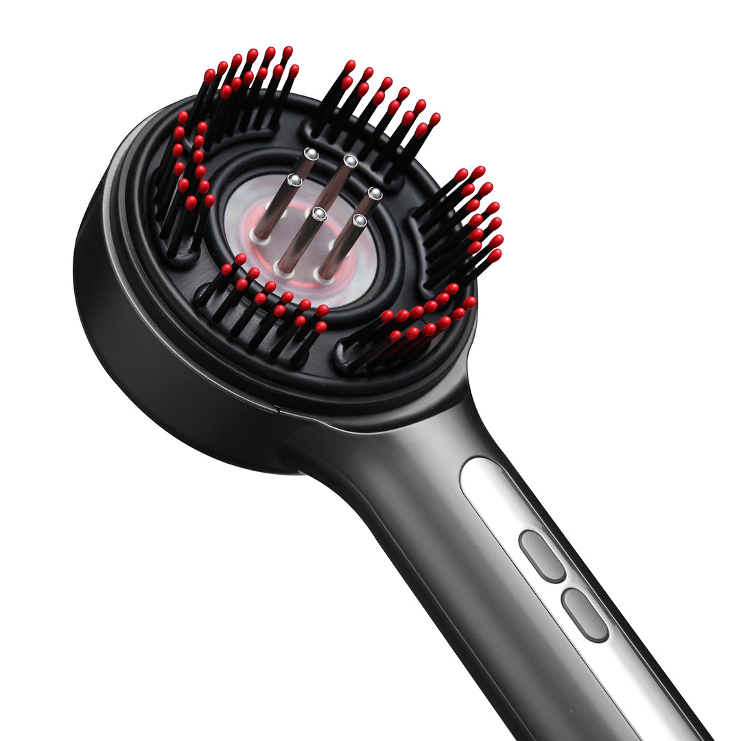 REGENERATING HAIRBRUSH MASSAGER MT6537 massaging hair and scalp brush