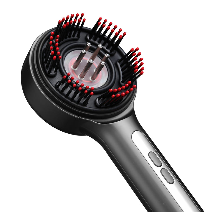 REGENERATING HAIRBRUSH MASSAGER MT6537 massaging hair and scalp brush