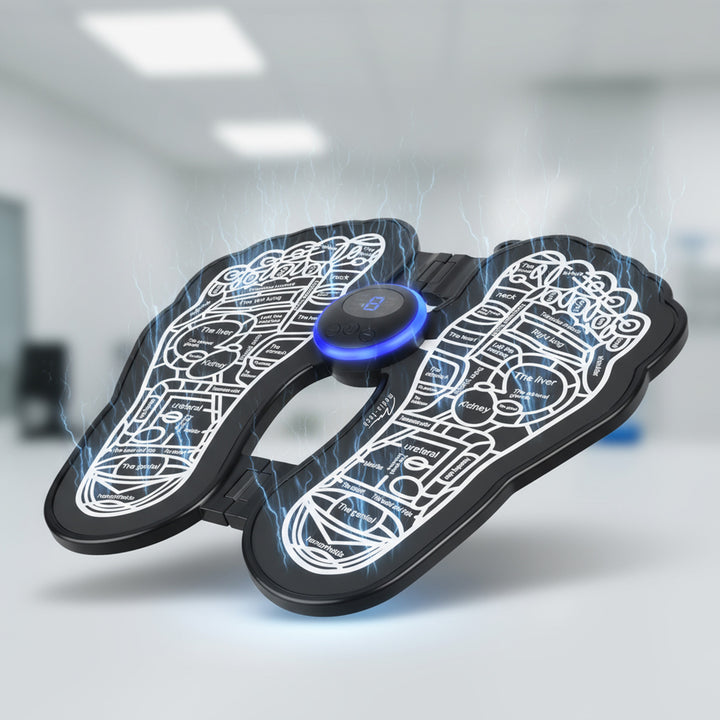 Media-Tech Foot Massager, EMS (Electrical Muscle Stimulation) massage, 8 modes, 19 intensity levels, MT6527