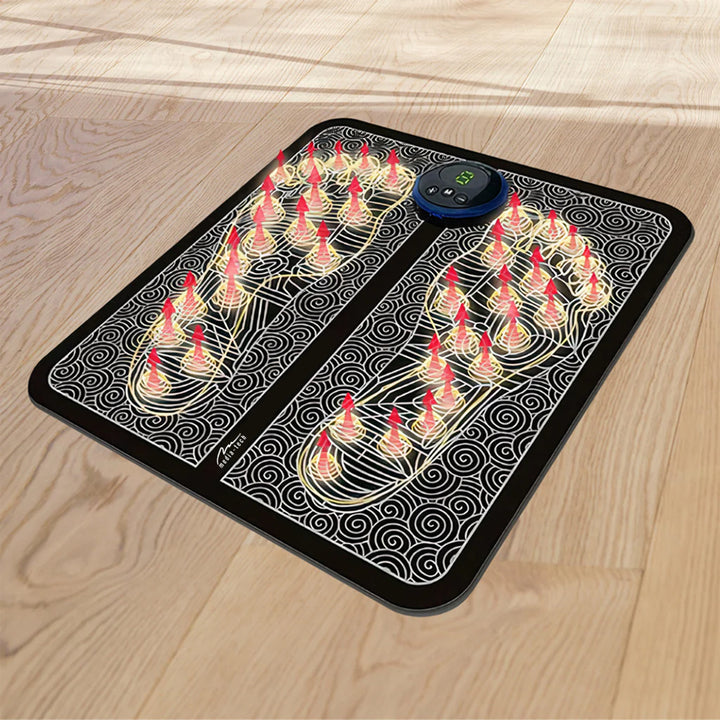 Media-Tech foot massage device, EMS electrostimulation massage, 8 modes, 19 intensity levels, MT6527