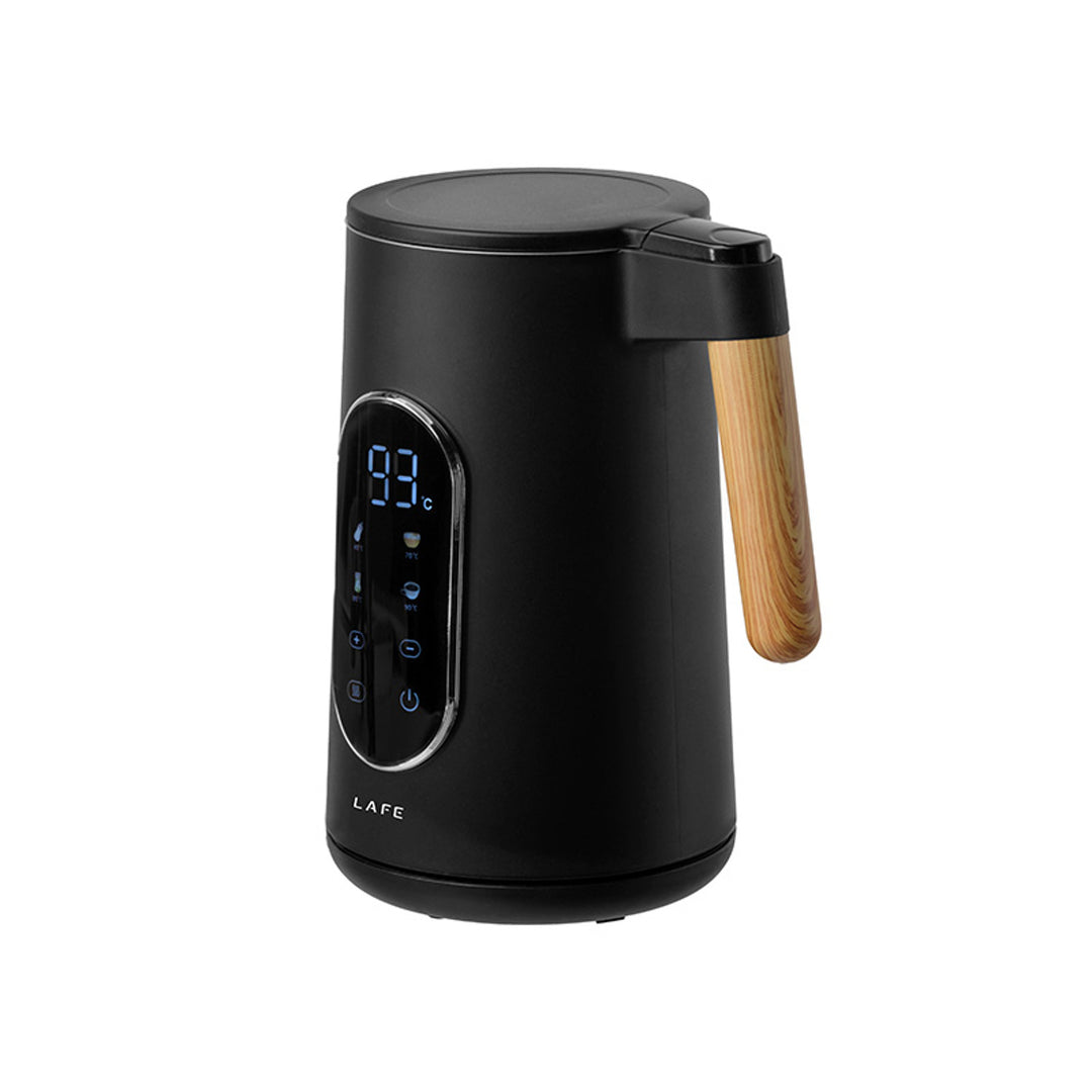 Lafe electric kettle, temperature control, double walls, capacity 1.7L, max power 2200W, KettleX Pro