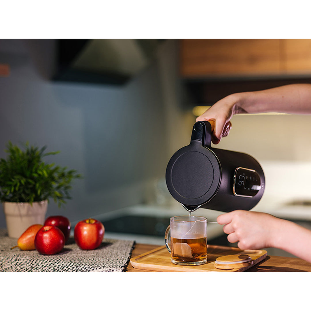 Lafe electric kettle, temperature control, double walls, capacity 1.7L, max power 2200W, KettleX Pro