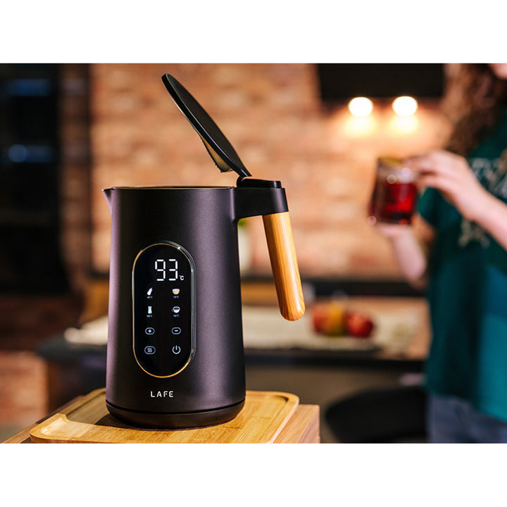 Lafe electric kettle, temperature control, double walls, capacity 1.7L, max power 2200W, KettleX Pro