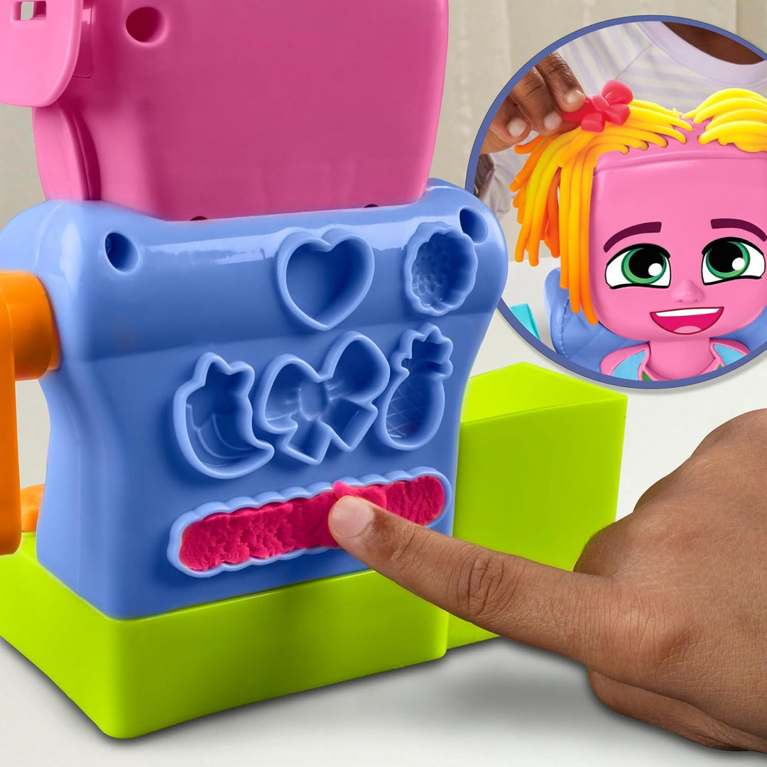 Play-Doh hair salon, creative toy, dougholine, F8807