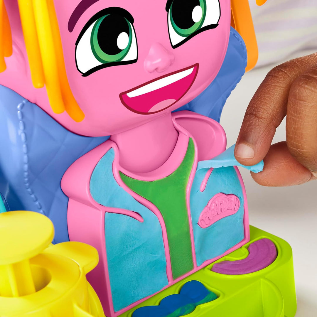 Play-Doh hair salon, creative toy, dougholine, F8807
