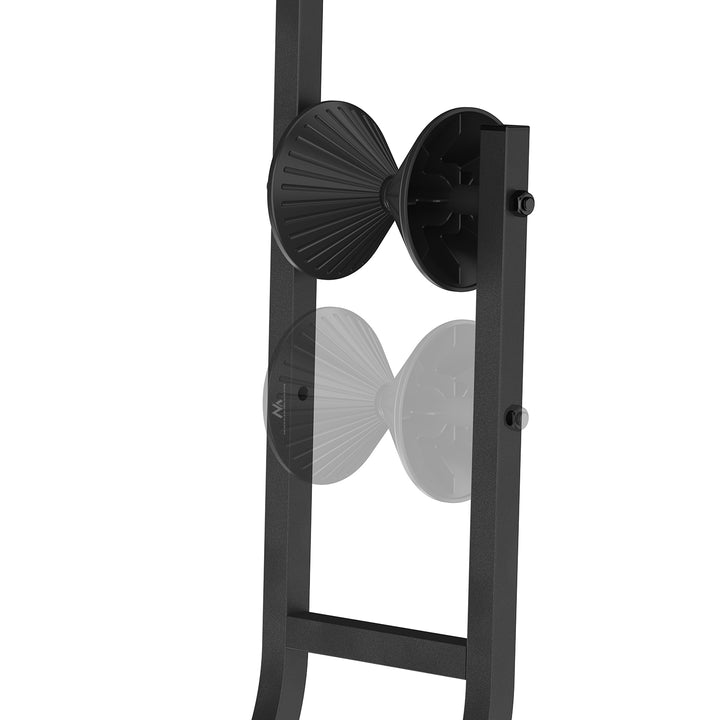 Maclean Fahrradständer, freistehend, horizontal/vertikal, zur Aufbewahrung, Stahl, max. Belastbarkeit 35 kg, MC-170