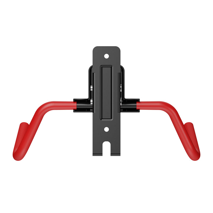 Maclean Fahrradhalterung / Wandhalterung, horizontal, Stahl, max. Belastbarkeit 30 kg, Winkelverstellbar, MC-172
