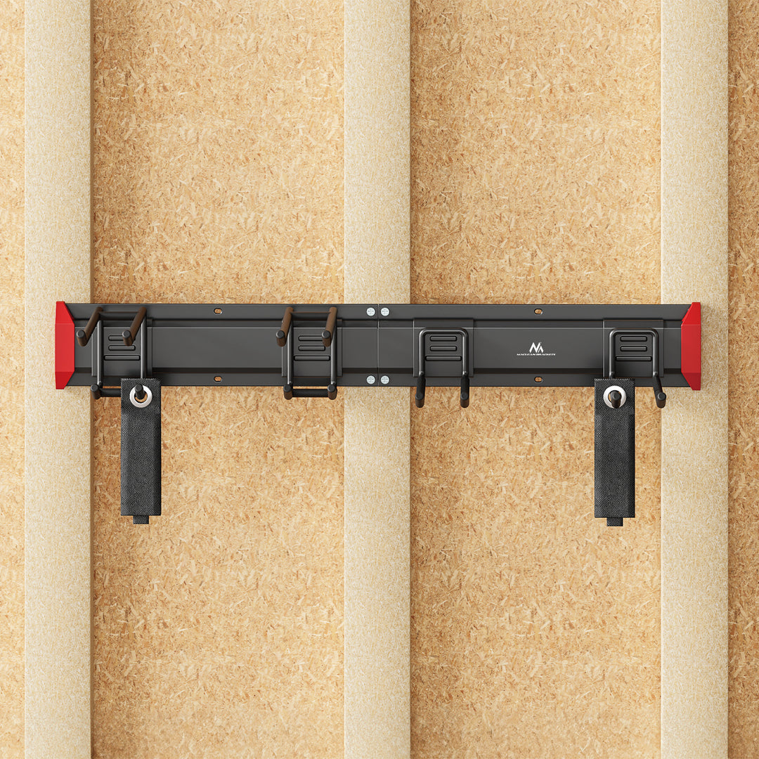 Maclean Wall-Mounted Tool Organizer, steel, max. load 136 kg, width 816 mm, MC-178