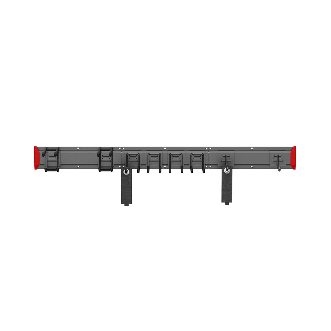 Maclean Wall-Mounted Tool Organizer, steel, max. load 228 kg, width 1222 mm, MC-179