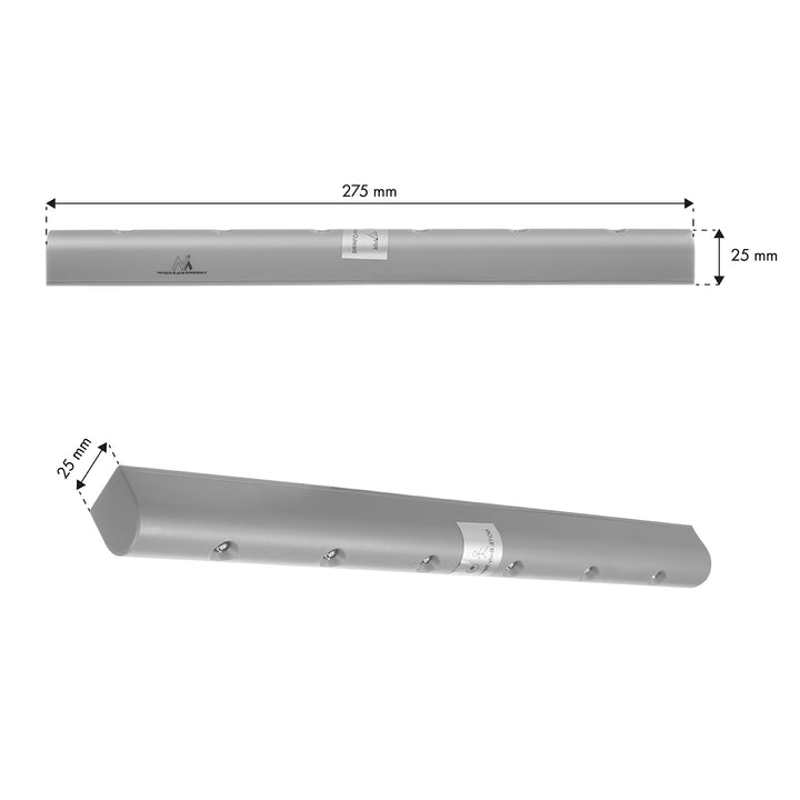 Maclean 6LED under-cabinet kitchen light, oblong, with motion sensor, 5xAA, MCE123 + 5x AAA alkaline battery Varta Industrial
