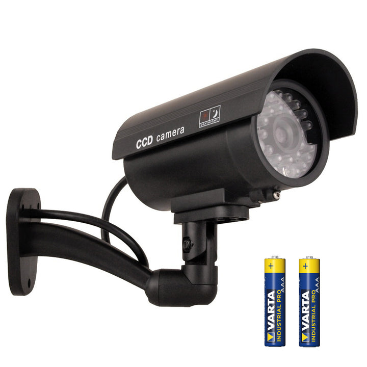 Dummy Camera met IR en LED - IR9000 B IR - set met batterijen