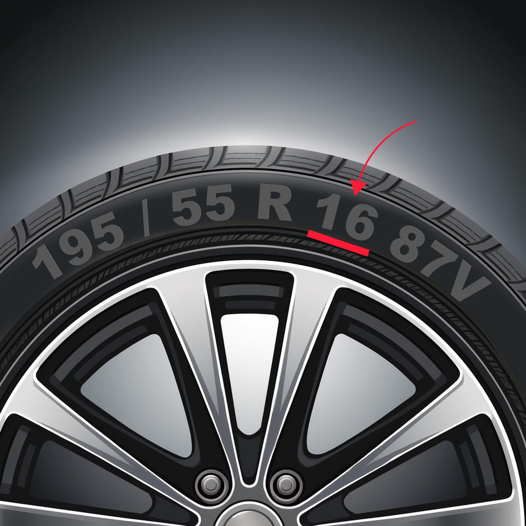 Universal hub cap 13'' NRM Quad black and red 1 piece