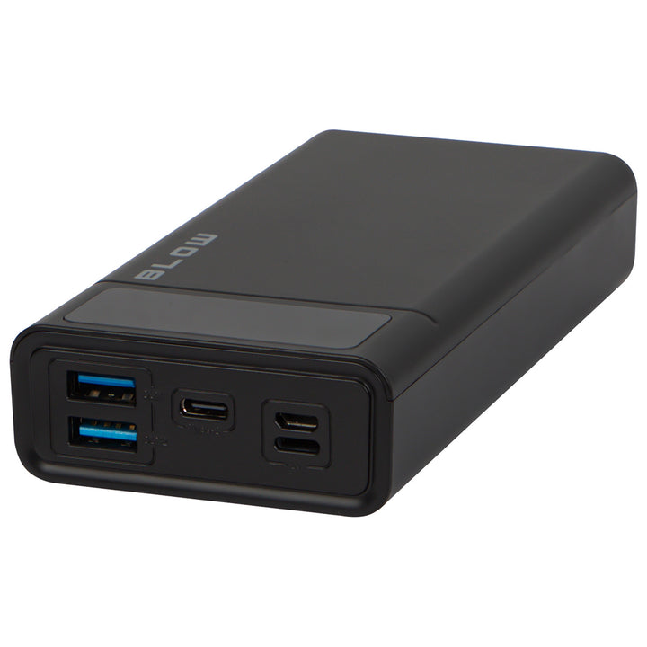 Powerbank 20.000 mAh PB20E Quick Charge 30, Power Delivery 20 W, schwarz, Blow