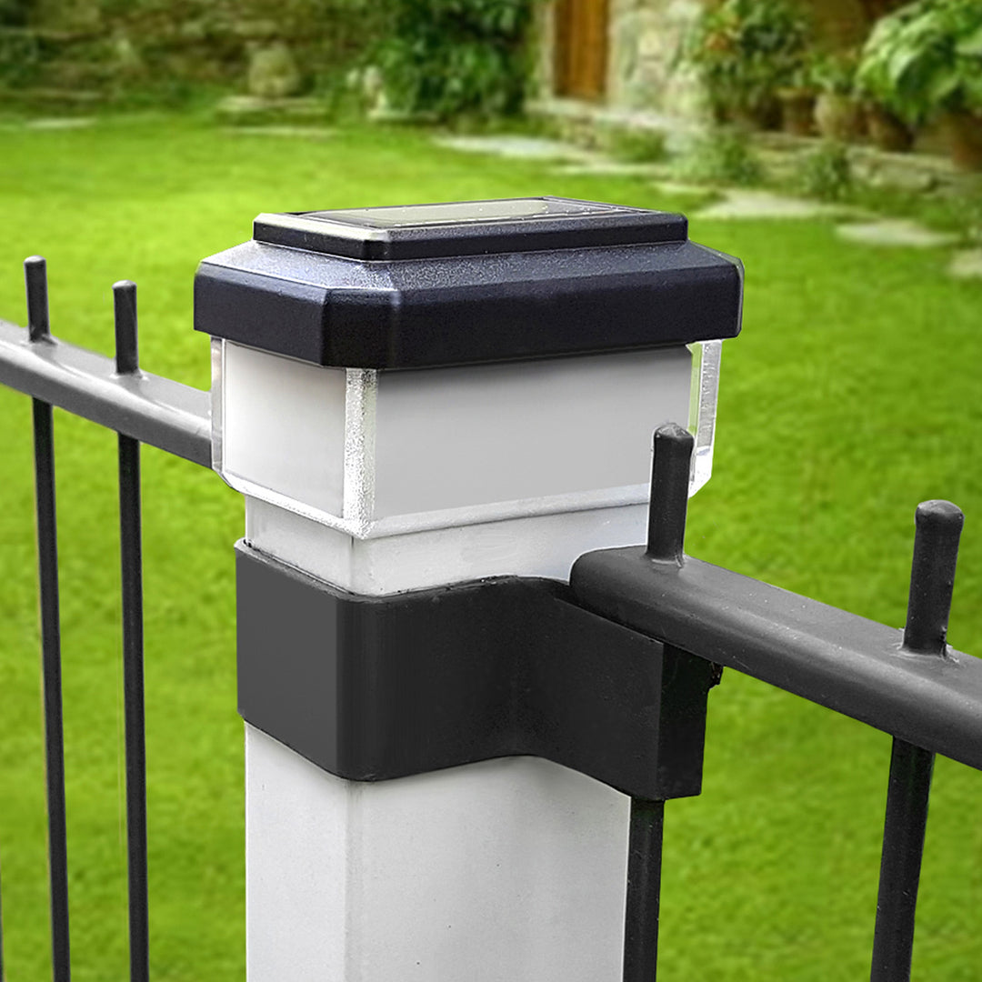 GreenBlue Solar LED Pole Light, 60x40mm, Envelope-shaped Canopy, 3200K, GB125 WW