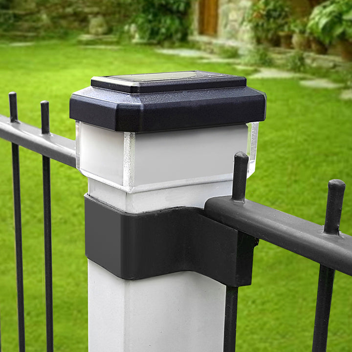 GreenBlue Solar LED Pole Light, 60x40mm, Envelope-shaped Canopy, 3200K, GB125 WW