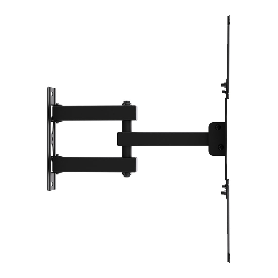 Maclean TV Mount / Bracket, max VESA 400x400, 32-55", up to 25 kg, black, tilt adjustment 0°–-15° and swivel adjustment +90°–-90°, MC-190