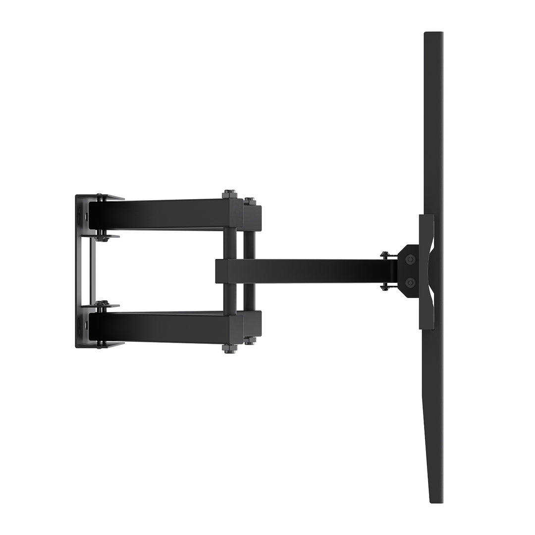 Maclean TV Mount / Bracket, max VESA 400x400, 32-70", up to 40 kg, black, tilt adjustment +12°–-12° and swivel adjustment +60°–-60°, MC-192