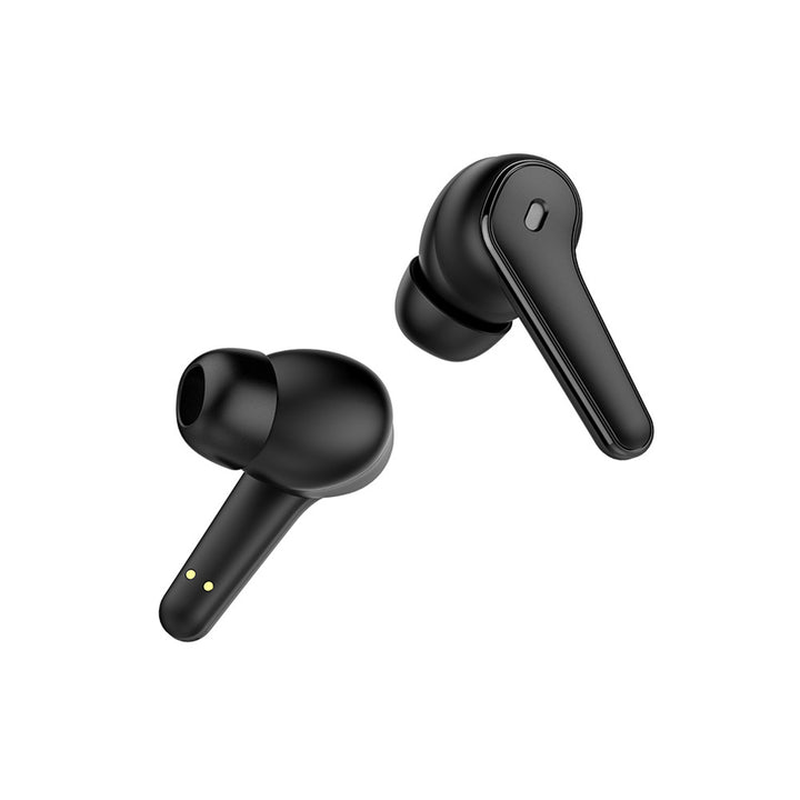 Savio Wireless Headphones, Bluetooth 5.3, ENC, USB-C, black, SAVSLTWS-11