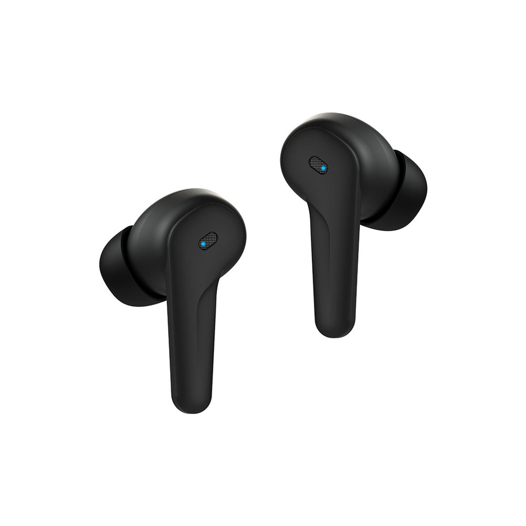 Savio Wireless Headphones, Bluetooth 5.3, ANC, USB-C, black