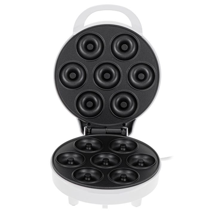 Krapfenmaschine Adler, für 7 Krapfen, Antihaftbeschichtung, weiß, 1500W, AD 3075