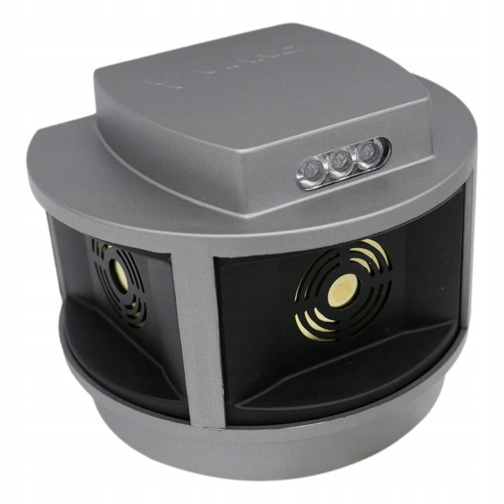 Nagetierabwehr, Marderabwehr, Mäuseabwehr Viano, Ultraschallgenerator, Stroboskopplatte, drei Lautsprecher, Trio-Strob