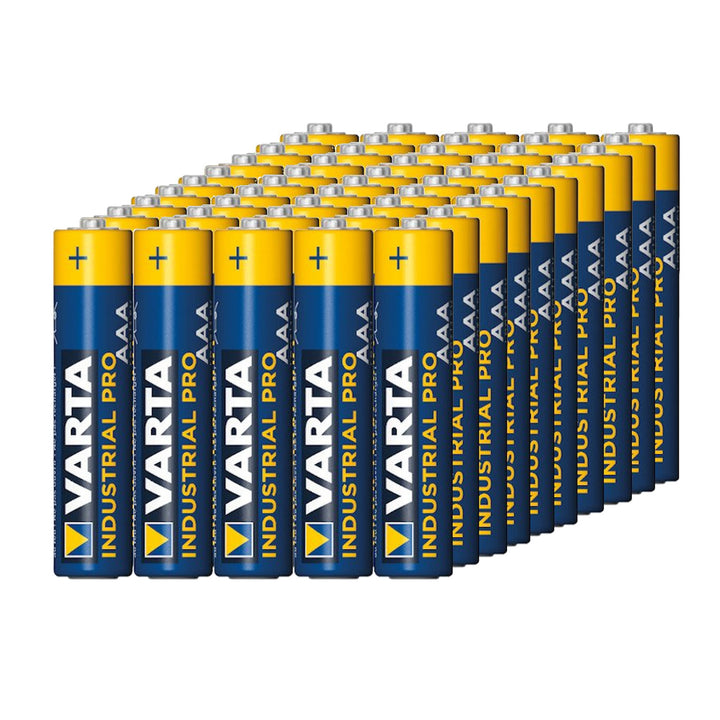 50x R-03 LR03 AAA alkaline battery Varta Industrial 4003
