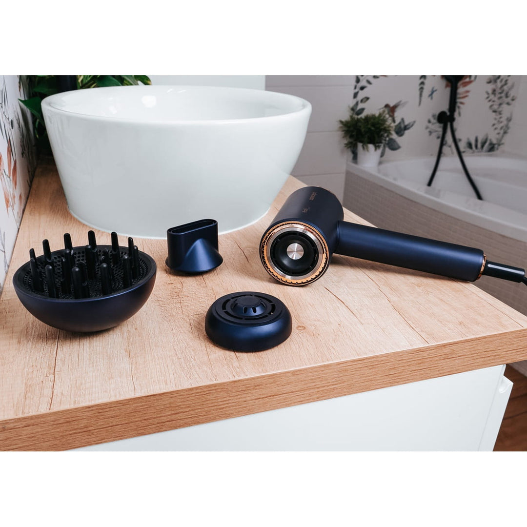 Secador de pelo Concept ProfiCare, motor BLDC, boquillas magnéticas, función Oil Therapy, modo para niños, función Cold Mode, VV8100