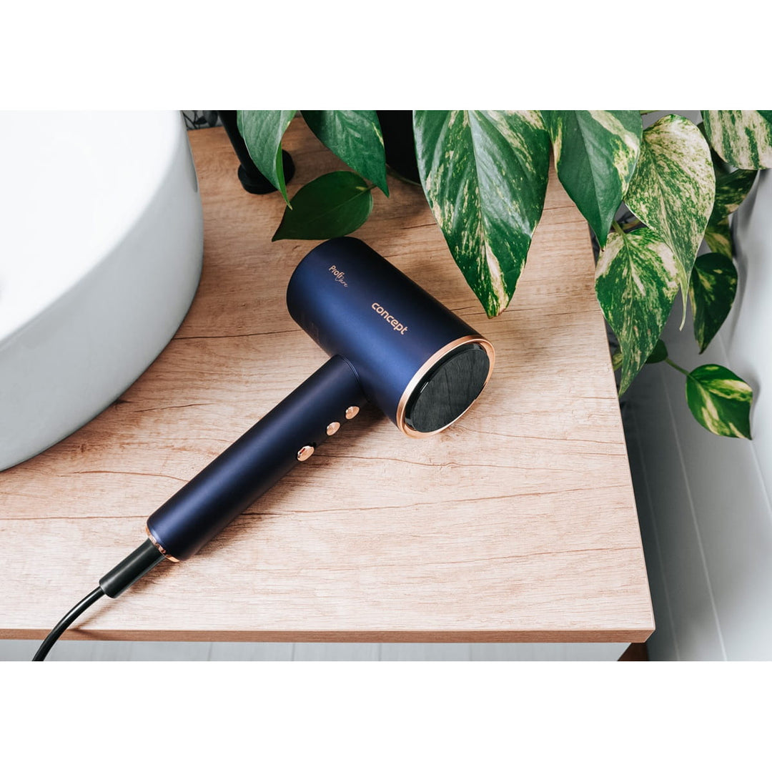 Secador de pelo Concept ProfiCare, motor BLDC, boquillas magnéticas, función Oil Therapy, modo para niños, función Cold Mode, VV8100