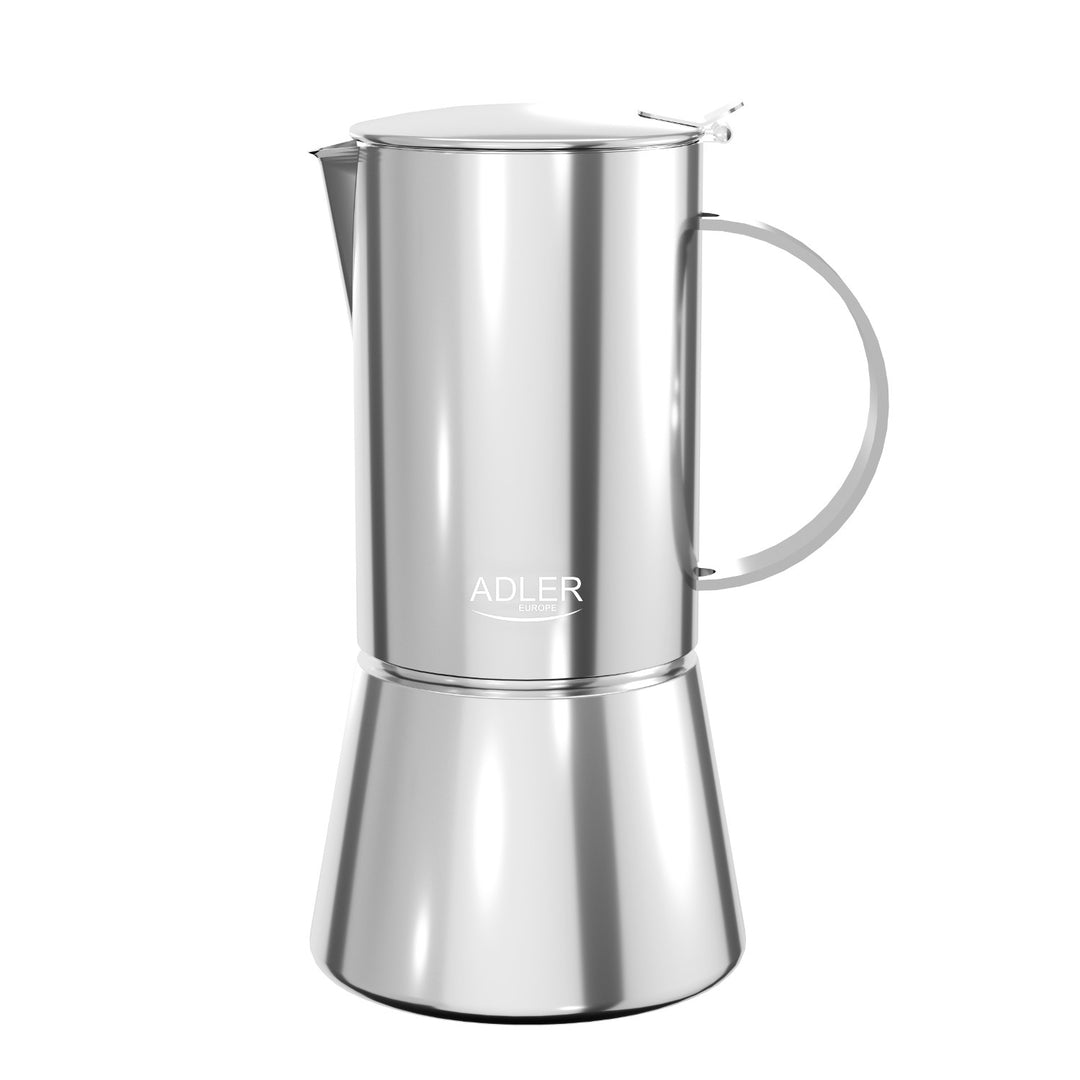 Adler coffee maker, espresso coffee maker, capacity 620 ml, silver steel color, AD 4417