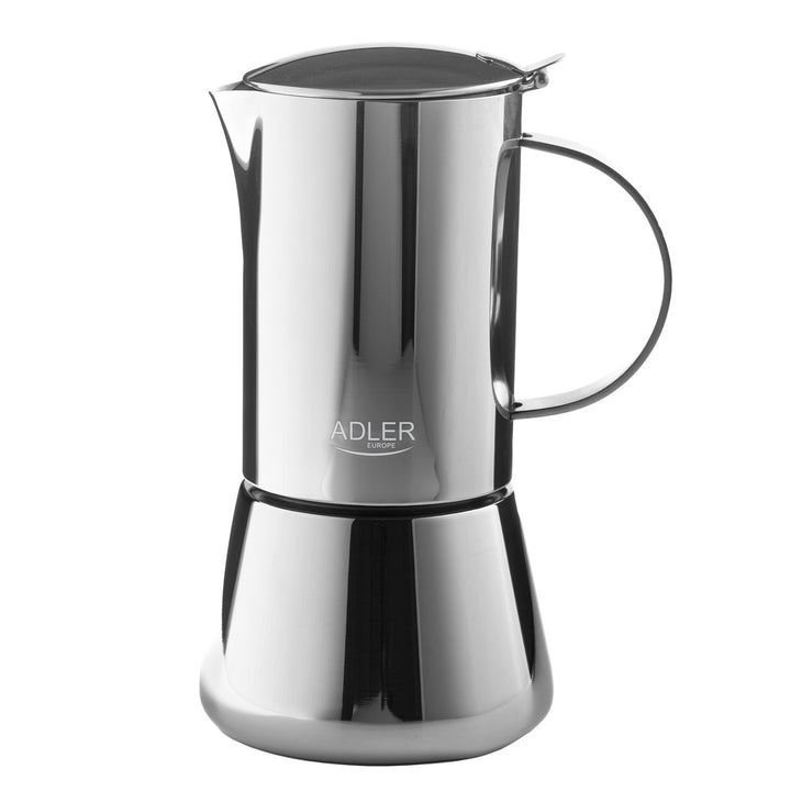 Adler coffee maker, espresso coffee maker, capacity 620 ml, silver steel color, AD 4417