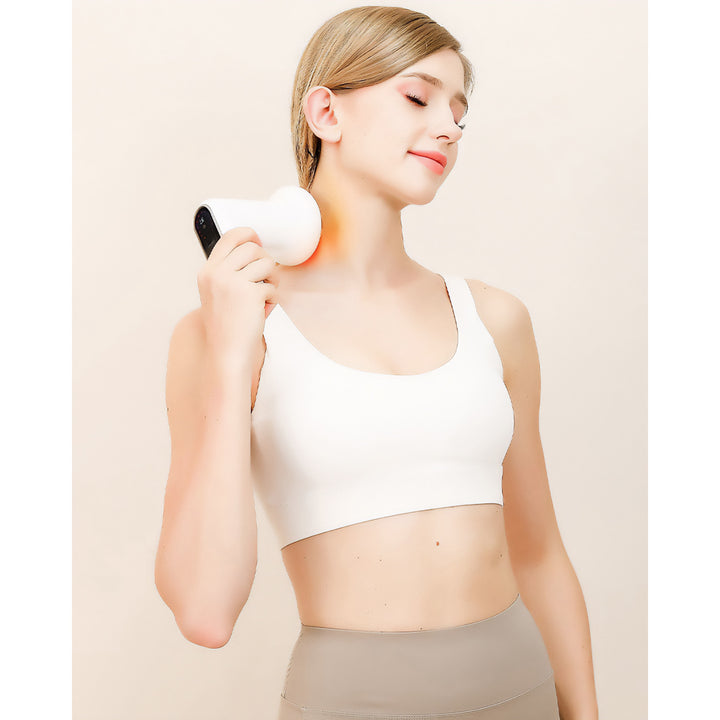 Masajeador anticelulítico, MEDIA-TECH, pistola de masaje, 5 cabezales de masaje, 6 velocidades, MT6536