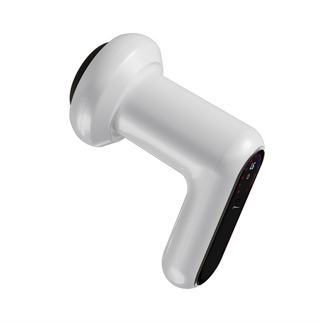 Masajeador anticelulítico, MEDIA-TECH, pistola de masaje, 5 cabezales de masaje, 6 velocidades, MT6536