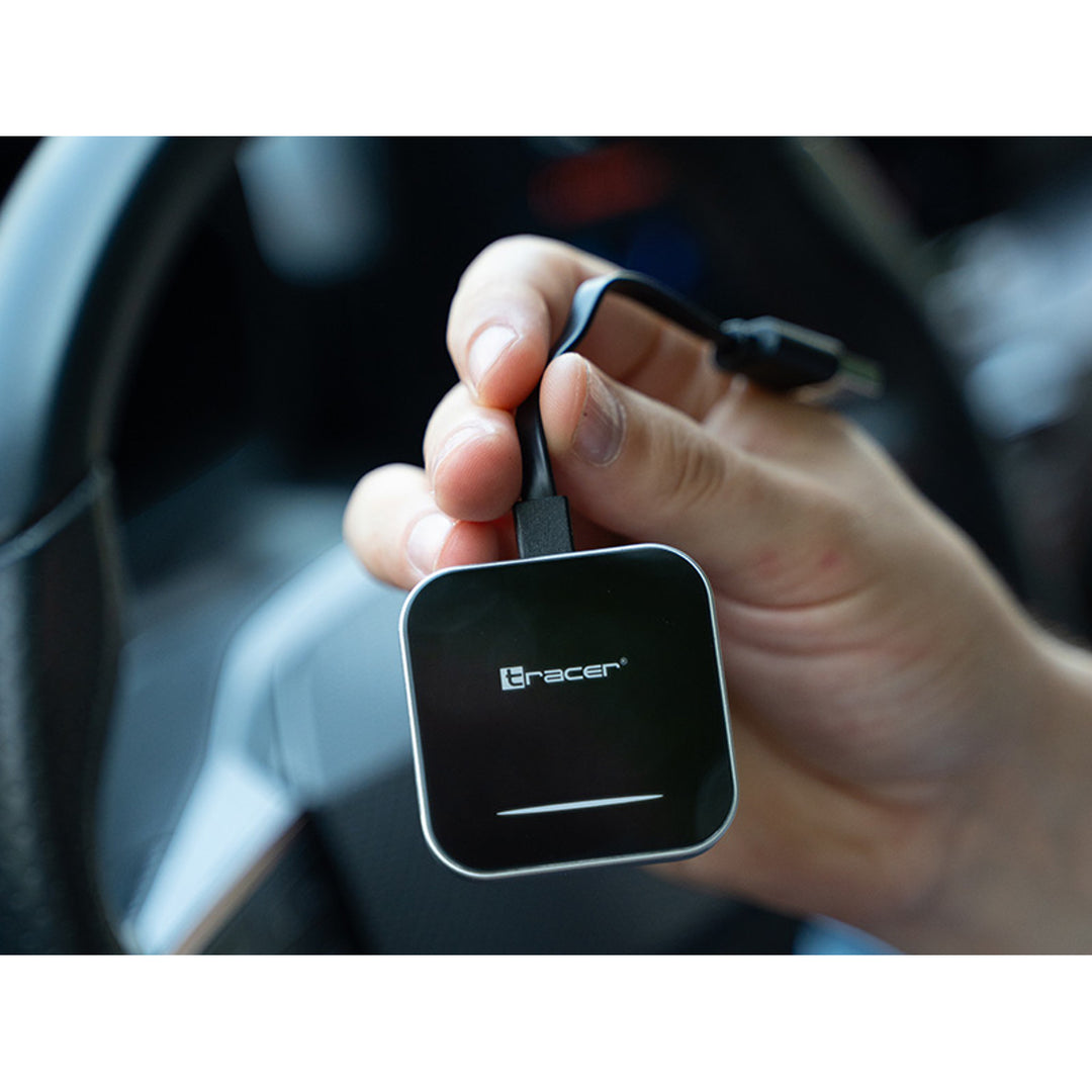 Drahtloser Adapter für CarPlay und Android Auto Tracer, WiFi, Bluetooth 5.0, CarLink PRO