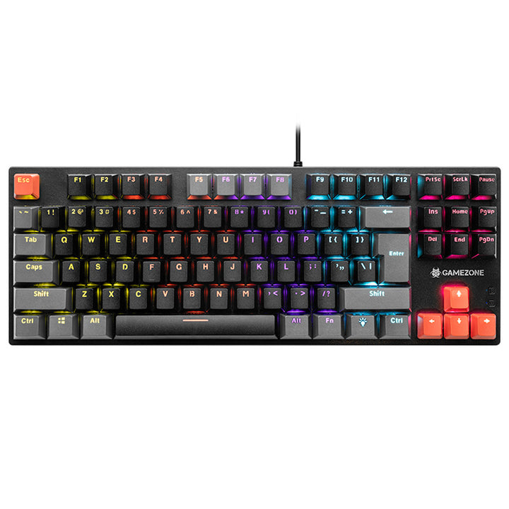 Tracer mechanical keyboard, rainbow backlighting, GAMEZONE Blade 87