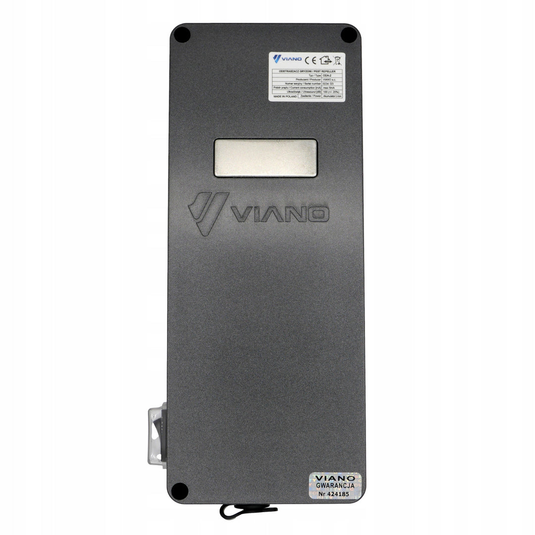 Répulsif pour rongeurs, martres, souris, rats Viano, quatre émetteurs d'ultrasons, batterie Li-ion 4 Ah, King