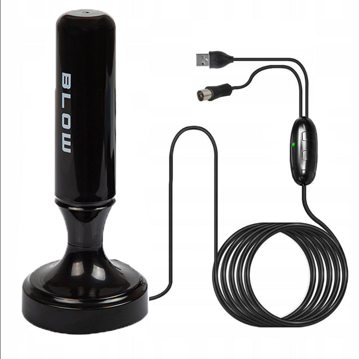 Blow DVB-T antenna, active indoor, 28dB gain, built-in LTE filter, reception in the 168-790 MHz band, 21-040#