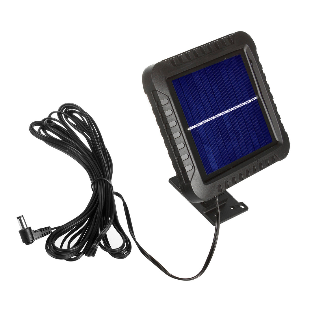 Solar LED floodlight with Maclean motion sensor, IP44, 5W, 400lm, 6000K, 1300 mAh lithium battery, 5.5V DC MCE438, 4 pieces
