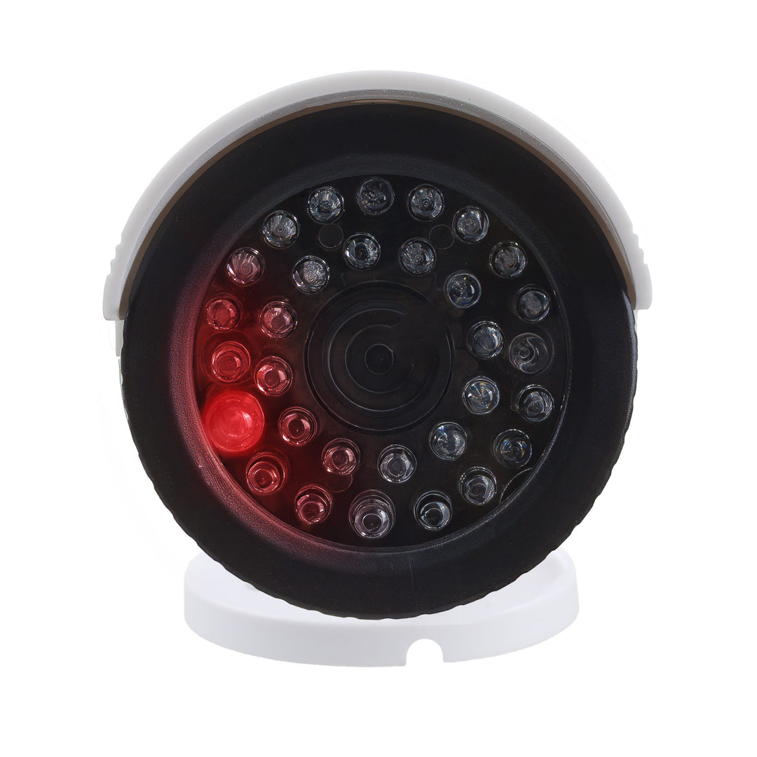 Cámara tubular falsa, diodos LED IR, blanca, alimentación 2xAA (incluidas), ABS, IR1800 W