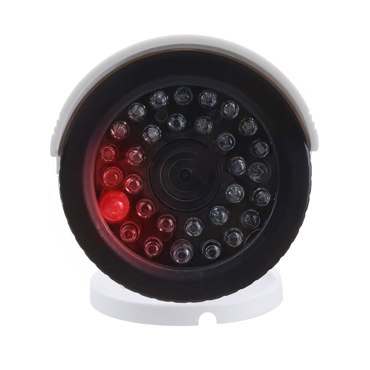 Cámara tubular falsa, diodos LED IR, blanca, alimentación 2xAA (incluidas), ABS, IR1800 W