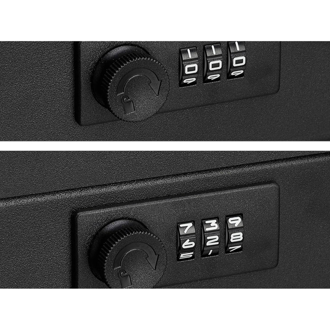 Geldkassette Tracer, Tragegriff, verstecktes Fach, schwarz, Cash Saver