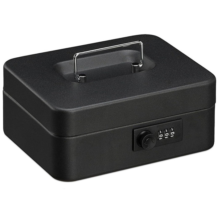 Geldkassette Tracer, Tragegriff, verstecktes Fach, schwarz, Cash Saver