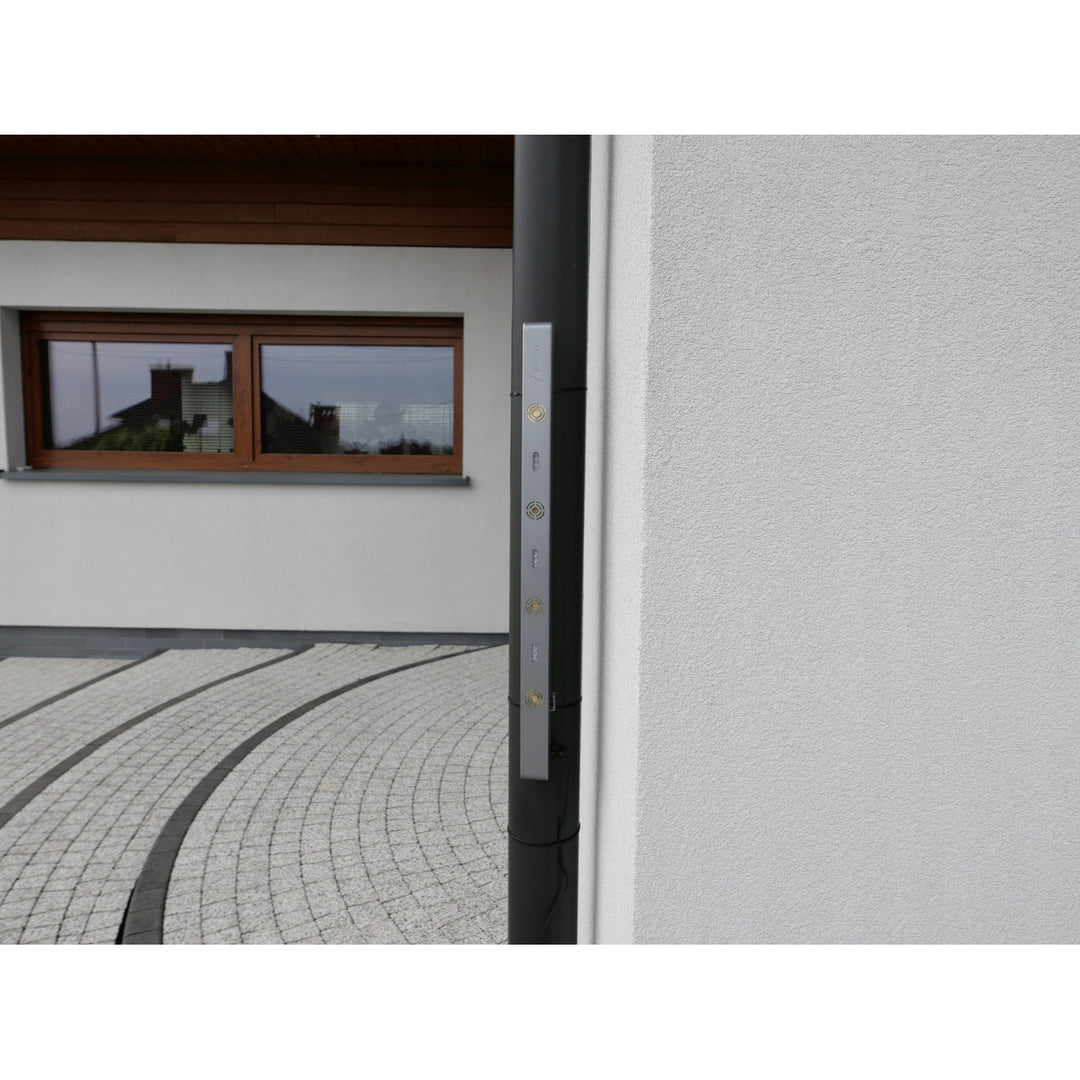 Ahuyentador de roedores, martas, ratones, ratas y comadrejas Viano, tres paneles estroboscópicos, cuatro altavoces, Long Strob