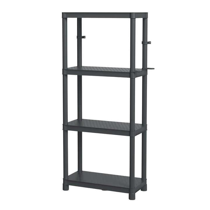 Étagère Stackaro Solid 60 Kistenberg, charge maximale totale 185 kg, 4 étagères, montage mural, KSS60L4HD-S411