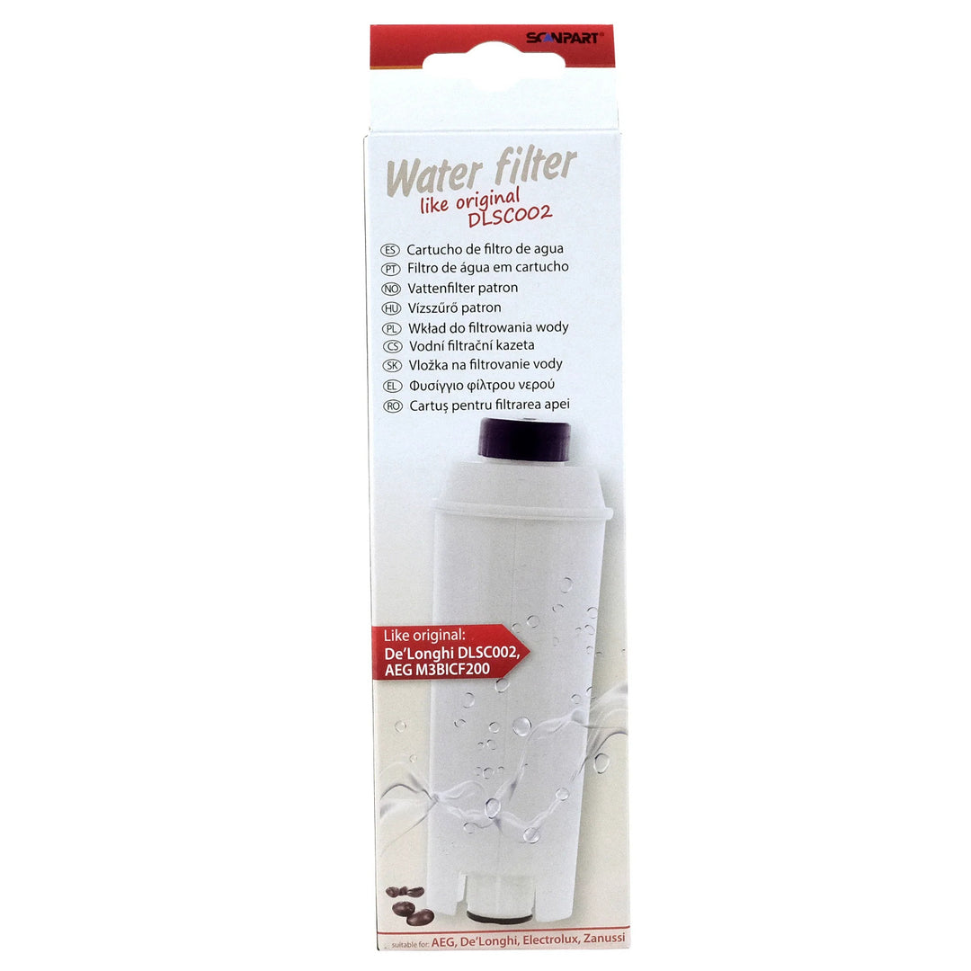 Filtro de agua para cafeteras de presión DeLonghi Scanpart