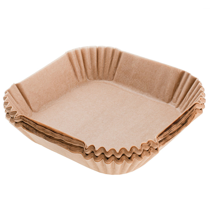 Paper inserts for deep fryers, air fryers, Adler, 16 cm, up to 240°C, biodegradable, 200 pieces, AD 6731