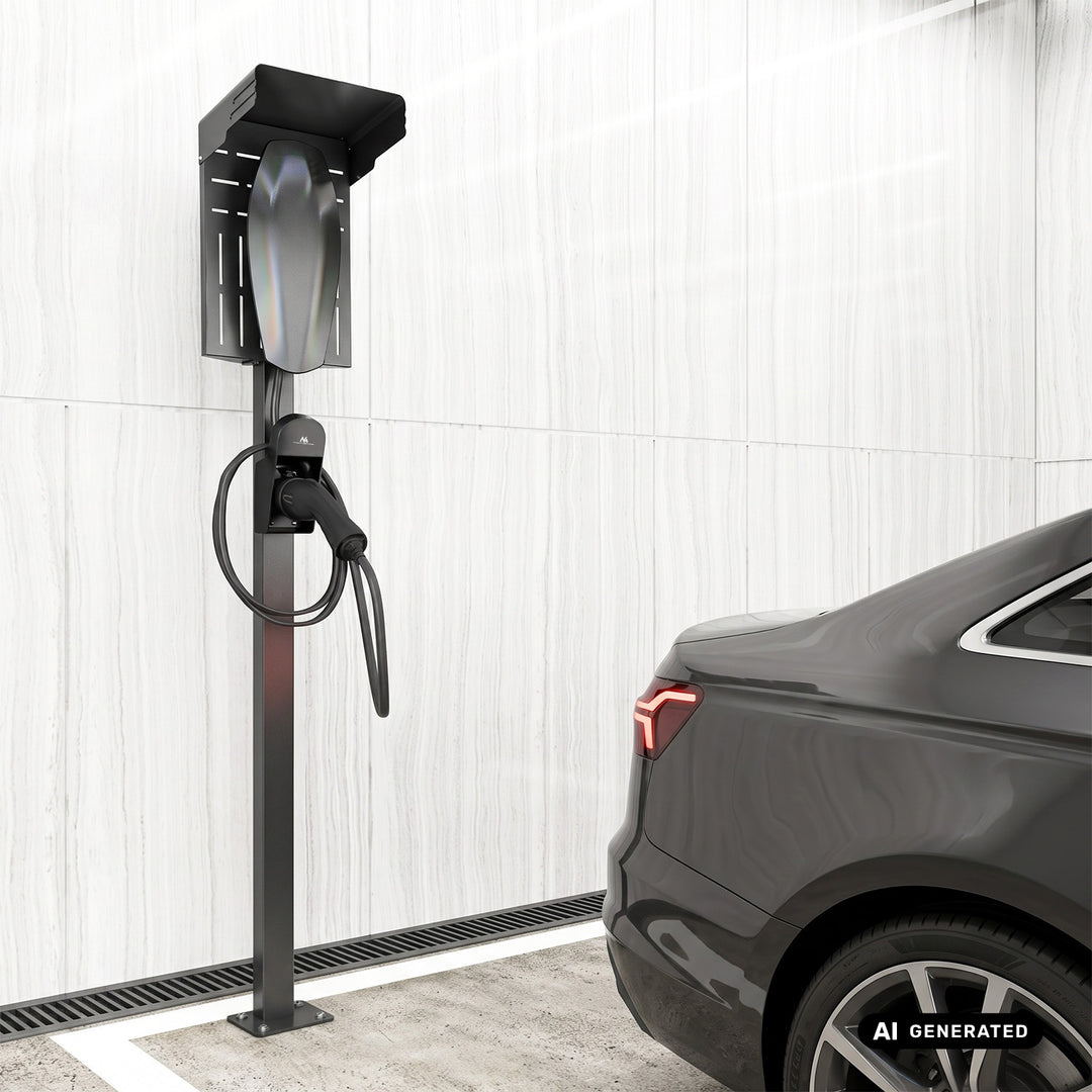 Maclean EV Charger Cable and Plug Wall Mount, Universal, Type 2, Max. Load 10 kg, MC-901