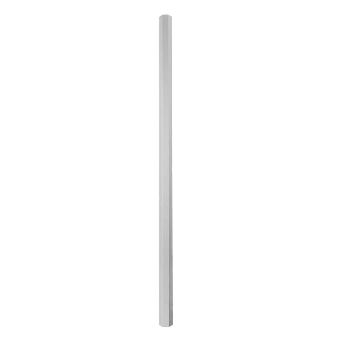 Maclean Aluminum Cable Cover Strip, 33x18x750 mm, Silver, MCTV-897 S
