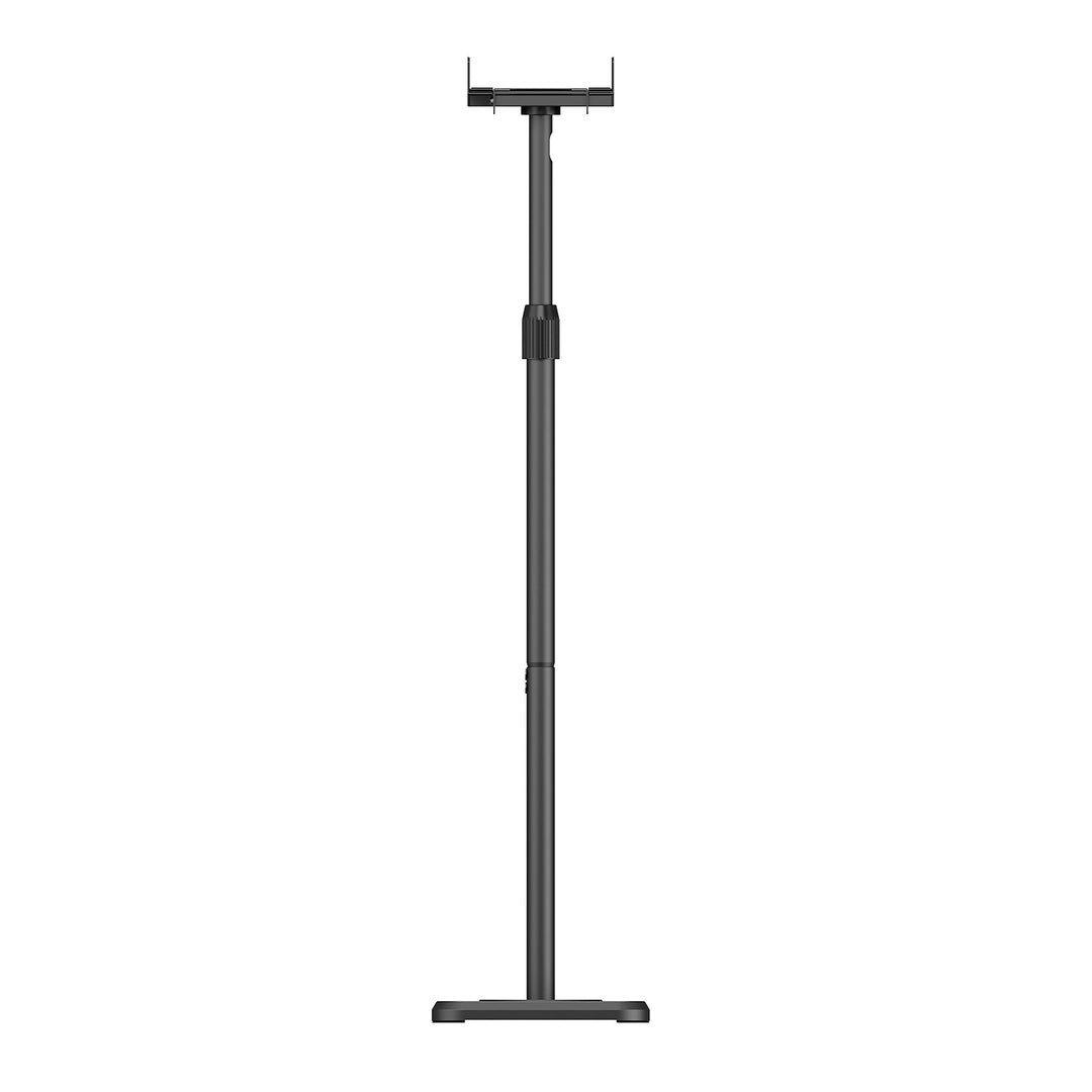 Juego de soportes de suelo para altavoces Maclean, universales, ajuste vertical y horizontal de +10° a -10°, máx. 5 kg, MC-916